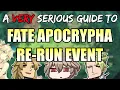 FGO A VERY SERIOUS Guide to Fate Apocrypha Re-Run Event NA