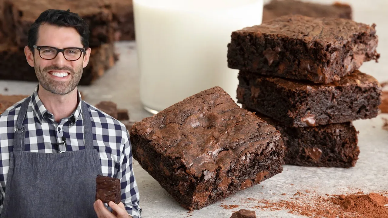 The Best Fudgy Brownies Ever! • Tasty. 