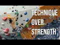 Lagu (Climbing Analysis) Technique Over Strength - The Efficiency of the Deadpoint