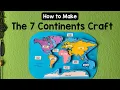 The 7 Continents Craft for kids