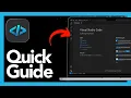 Visual Studio Code Create a Project Add Files Open the Terminal