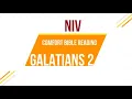 Reading the Book of Galatians Chapter 2 NIV