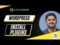 WordPress - Install Plugins Tutorialspoint