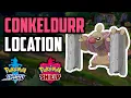How to Catch Conkeldurr - Pokemon Sword Shield