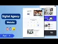 Part 4 - How to Build a Digital Agency Website from Scratch using HTML CSS and JS