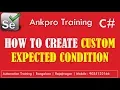 Selenium with C 40 - How to create Custom Expected Conditions class methods