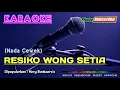 Download Lagu RESIKO WONG SETIA (Nada Wanita) -Hery Bonksors's- KARAOKE