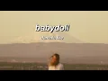babydoll - dominic fike | lyrics
