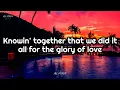 Peter Cetera - Glory of Love (Lyrics)