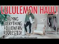 1500 FALL LULULEMON HAUL