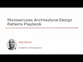 Course Microservices Architectural Design Patterns Playbook
