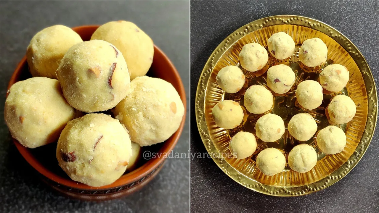 Melt-in-mouth Ladoo Recipe   Quick & Easy Laddu Recipe   Ladoo Recipe