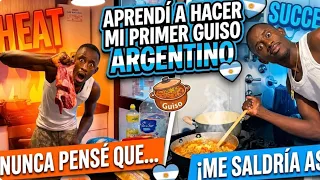 APRENDÍA HACER MIPRIMER GUISO ARGENTINO 😱sigan viendo 