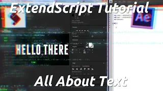 After Effects Scripting Tutorial All About Text