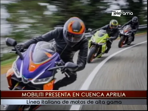 Mobiliti presenta en Cuenca Aprilia línea italiana de motos de alta gama