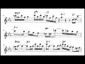 Stan Getz - "Body and Soul" Transcription