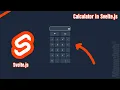 Svelte js Project Calculator Svelte jsda kalkulyator