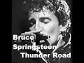 Thunder Road By Bruce Springsteen With Lyrics