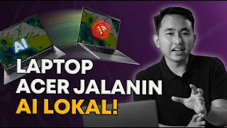 Laptop ini bisa jalanin AI secara lokal dan gratis tanpa internet - Review Acer Swift Go 14 AI!