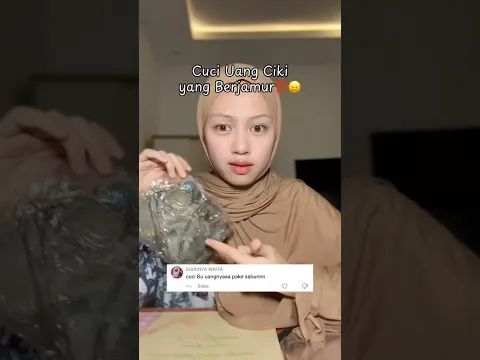 Malah kek gini guys harus gimana lagi inii😭 #cuciuang #hadiahciki #uangrusak