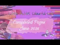 Completed Colouring Pages June 2026
