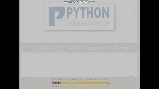 Quality Python Homework Help
