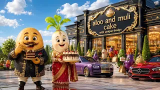 गरीब आलू बेचता था घटिया Cake! 😱 मां ने सिखाया हुनर, बना Cake Shop का मालिक 🎂 Emotional Story 