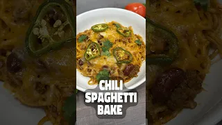 Does Spaghetti Belong With Chili?! | Chili Spaghetti Bake 🍝🌶️