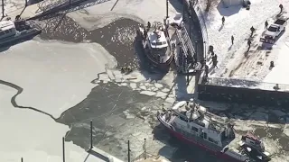 Firefighter dies after being pulled from icy river in Camden NJ