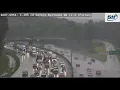 Atlanta road conditions Ponding on I-285 in Fulton County
