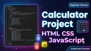 Let s Build Calculator Using HTML CSS JavaScript Beginner Friendly