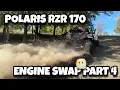 Polaris RZR 170 Honda 400EX Engine Swap Part 4