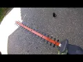 Ryobi Hedge trimmer attachment Expand-it test review unbox Before you buy