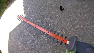 Ryobi Hedge trimmer attachment Expand-it test review unbox Before you buy