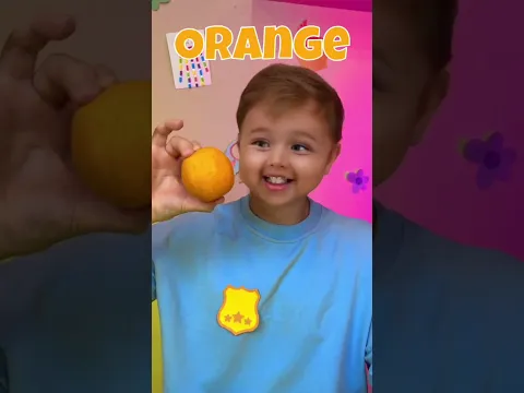 🍊🔺 Can You Spot the Shapes in Food? 🎶 Fun Shape Song for Kids! #shorts