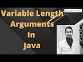 Variable Length Arguments In Java Core Java Satyam Raha
