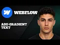 How to Add Gradient Text 2026 Step by Step Tutorial