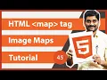 How to Make Different Parts of Image Clickable HTML Image Map Beginner Tutorial - Episode 45