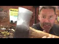 NEW AXE HANDLE NOT FOR LONG