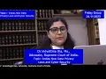 Download Lagu Dr. Vidyottma Jha, Ms., Adv., Supreme Court. Topic:  India's New Data Privacy Laws \u0026 Cyber Security.
