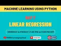 Day 7 - Machine Learning Using Python