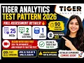 Tiger Analytics Test Pattern 2026 25 MCQs Coding SQL Full Assessment Details
