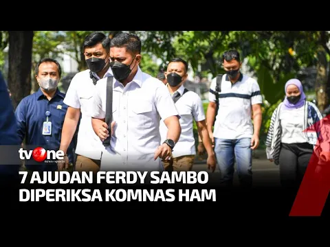 Komnas HAM Minta Keterangan Bharada E dan Semua Ajudan Irjen Ferdy Sambo Hari Ini