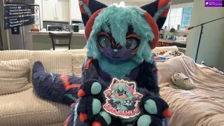 Fursuiting with my family