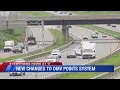 DMV Changes Points System