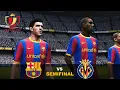 PES 2011 - Copa Del Rey: FC Barcelona vs. Villarreal C.F. (Semifinal) (Vuelta)