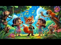 Apa yang Terjadi pada Rubah di Hutan? 🦊🌴🎶 | Lagu Cerita Chunni Munni