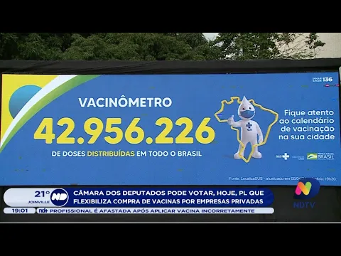 Câmara dos Deputados pode votar PL que flexibiliza compra de vacinas por empresas privadas