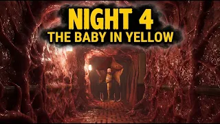 INSIDE THE FLESH HALLWAY! 💀 | The Baby In Yellow (Night 4)