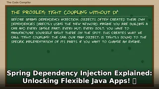 Spring Dependency Injection Explained Master Flexible Java Apps Java Tutorial